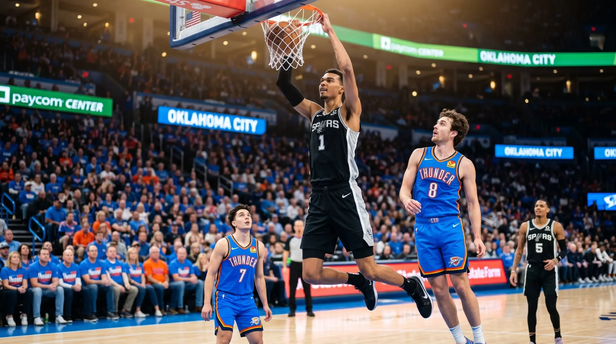 Spurs vs Thunder Game 3 Wembanyama's Historic Performance Sets Stage for Pivotal Western Conference Finals Showdown