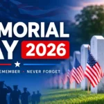 memorial day 2026
