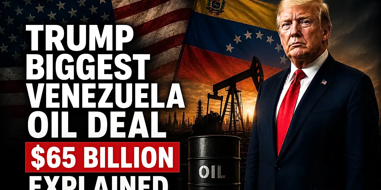 Trump Biggest Venezuela Oil Deal Explained Energy Move Lower Gas Prices for Americans?
